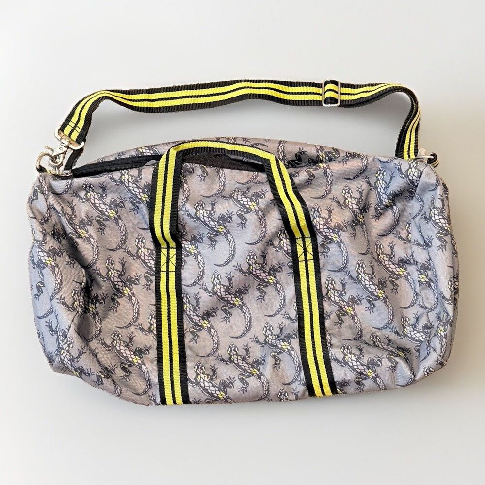 Pottery Barn Kids Lizard Reptile Duffle Bag PBK